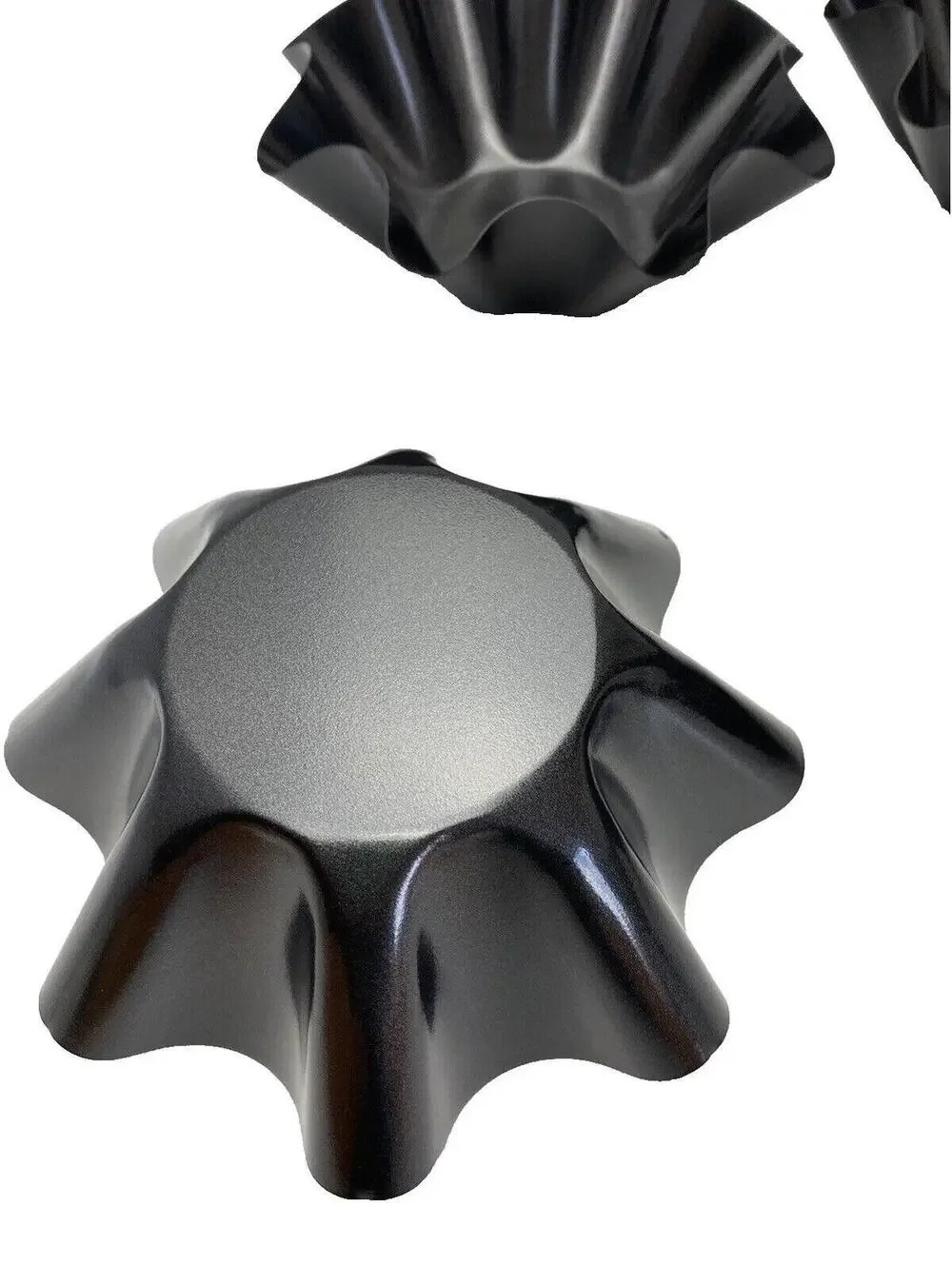 Tortilla Taco Bowl Pans Black 4-Piece Set Mexican Cookware Brand New